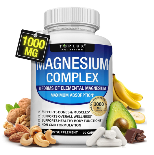 MAGNESIO ANTIEDAD COMPLEX 8  TOPLUX 600MG